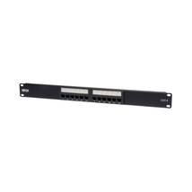 Eaton N252-012 EATON TRIPP LITE SERIES 12-PORT 1U RACK-MOUNT CAT6/CAT5 1... - $101.56