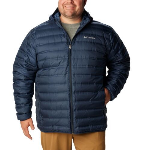 Primary image for Columbia Men Lake 22 Down Hooded Jacket Collegiate Navy WO0950-464