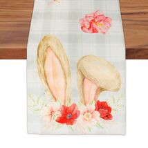 QIHOMPIB Easter Table Runner Pastel Pink Floral Boho 13x72 Inch - $10.16 QIHOMPIB Easter Table Runner Pastel Pink Floral Boho 13x72 Inch - $10.16