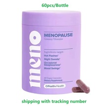 10bottles x60pcs Women Probiotics MENOPAUSE Gummy Vitamins D3 B6 Black C... - $1,456.59 MXN+