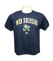 Adidas Notre Dame Fighting Irish Boys Large Blue TShirt - $334.49 MXN