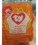 BONGO 1998 TY Teenie Beanie Babies McDonalds NEW in bag Bongo the Monkey - £7.89 GBP