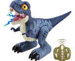 Allcele Dinosaur Toys, Rc Tyrannosaurus Rex Dinosaur Toys With Lights An... - $23.74