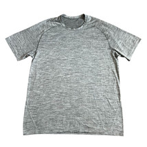 Lululemon Men’s Metal Vent Tech T Shirt Sz XL Heather Grey Gym Training Running - $29.65