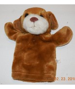 Vintage Brown Dog Hand Puppet Plush Rare HTF - $286.43 MXN
