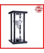 Classic 60-Minute Sand Timer - Educational and Decorative Wooden Accent - $555.64 MXN