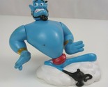 Disney Aladdin Genie On Cloud With Black Lamp 3.25&quot; Collectible Figure - $6.78