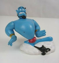 Disney Aladdin Genie On Cloud With Black Lamp 3.25&quot; Collectible Figure - $6.78