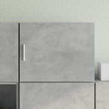 vidaXL Wall Cabinet Concrete grey Engineered wood - $248.56 CAD