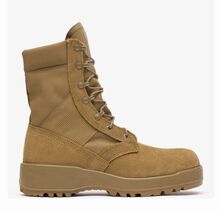 Rocky Mens Hot Weather Entry Level Combat Boots Coyote!(Size 3W) - $85.49