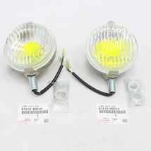 Toyota Land Cruiser FJ40 Yellow Fog Light Lamps Left Right 81210-60010 x2 - £175.69 GBP