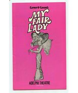 My Fair Lady Program Adelphi Theatre London Tony Britton Liz Robertson 1980 - $11.88