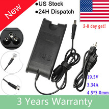 65W 19.5V 3.34A AC Adapter Charger For Dell Inspiron Laptop 4.5*3.0mm Tip + Cord - £17.42 GBP