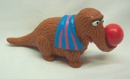 Vintage 1980&#39;s Applause Sesame Street SNUFFY Snuffleupagus Beach PVC Toy Figure - £11.87 GBP