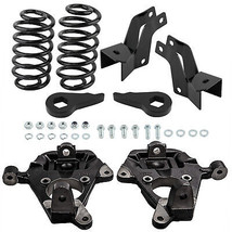 3&quot; Front 4&quot; Rear Drop Spindles Lowering Kit For Chevy Tahoe GMC Yukon 20... - $752.35