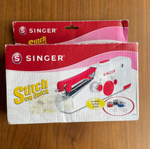 Singer Stitch Sew Quick Portable Compact Handheld Sewing Machine - £15.62 GBP