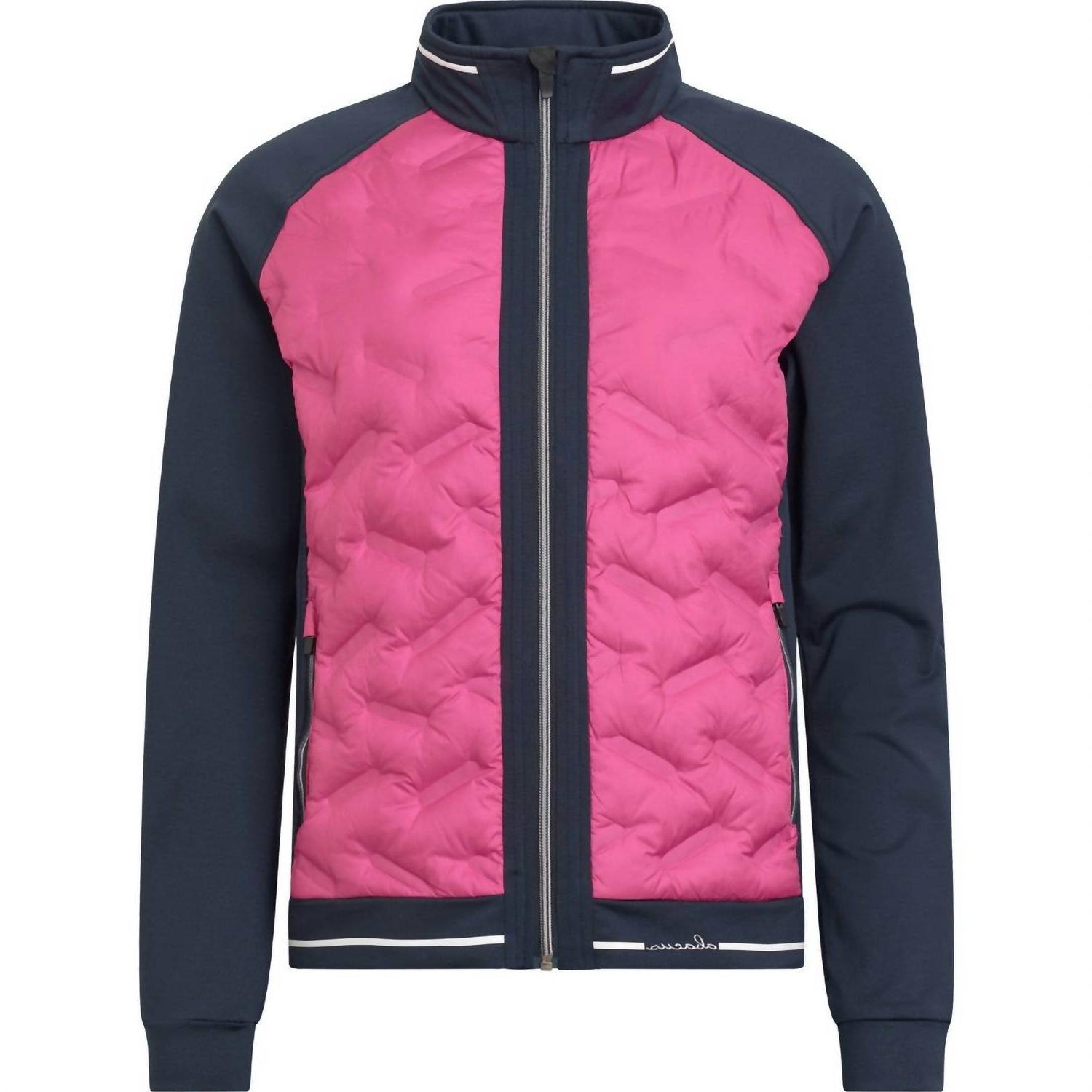 Abacus Sportswear Us Women Grove Hybrid Jacket Rose - $133.00