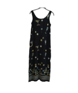 NEW Vintage Weekend Traffic Slip Dress XS Black Martini Drinks 90s Rayon... - $50.35 CAD