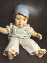 Vintage 1984 Hasbro J Turner Real Baby Doll 20&quot; Weighted Baby Boy Doll C... - £27.96 GBP