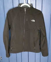 Womens The North Face Brown Fleece Lined Jacket Coat Size Medium Sporty Fall - £20.57 GBP