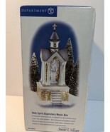Dept 56 Snow Village &quot;Holy Spirit Baptistery Music Box&quot; #56.55022 Retired - $47.51 CAD