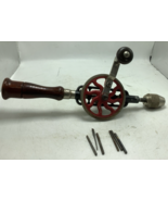 Vintage Millers Falls Co. No.2A Mechanical Egg Beater Hand Drill With 6 ... - $725.08 MXN