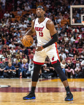 Bam Adebayo Poster 18 X 24 Mouse Pad, Mug, Puzzle, T-Shirt, Canvas - $29.95