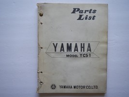 1967 1968 1969 Yamaha 180 200 YCS1 Bonanza Parts Manual Catalog book - $68.46
