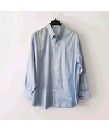 Peter Millar Mens Crown Cool Shirt Sz XX Large Blue Pattern Long Sleeve ... - $29.99
