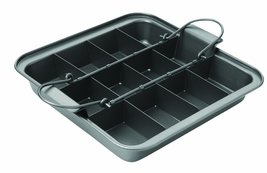 Chicago Metallic Slice Solutions Brownie Pan, 9-Inch-by-9-Inch - £63.30 GBP