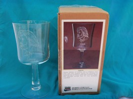 WINE GLASS FEATURING DISCIPLE SIMON ZELOTES OF GALILEE FROM MORRIS CERULLO - £11.85 GBP