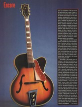 The 1951 Vega E-300 Duo-Tron archtop electric guitar 1995 pin-up history... - £3.62 GBP