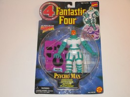 Biz Toys 1996 Fantastic Four Marvel Phycho Man Action Figure NEW - $223.99 MXN