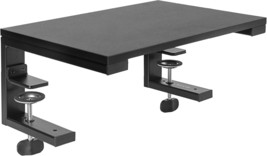 The Vivo Desk-Shelf15B Clamp-On 15 Inch Desk Extension Shelf, Desktop Organizer. - $51.99