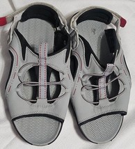 Lands End Hydro Quest Gray Slingback Sandals Kids Toddler Size 3M - €13,02 EUR