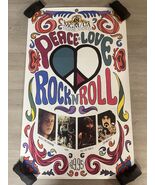 “Peace Love Rock’ N’ Roll” Original Movie Poster MGM/UA Home Video CV - €15,47 EUR