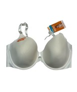 Warners Bra Womens 36DD White Underwire No Side Effects Smoothing Sides ... - $31.68 CAD