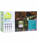 HGTV Home Solar Pathway Lights, Set Of 8 - €129,22 EUR
