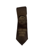 Duck Dynasty Men&#39;s 100% Polyester Family First Business Second Neck Tie - £18.52 GBP