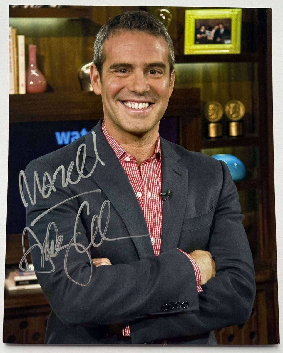 Andy Cohen Autographed Glossy 8x10 Photo - $40.43 CAD