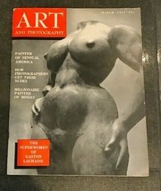 Authentic Art Photography Magazine March 1957 Vintage Nude Art - £12.66 GBP