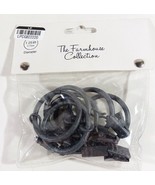 THE FARMHOUSE COLLECTION Cambridge CLIP RINGS in GRAY (Set of 7) 1 1/4 in - $10.41 CAD