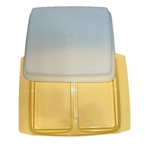 Vintage Tupperware 723-1 (Deviled Egg) Storage Carrier Dish Harvest Gold... - $35.00
