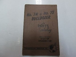 Caterpillar Anzahl 7A 7S Bulldozer 17C1 17C5001 Teile Katalog Manuell Bu... - £8.24 GBP