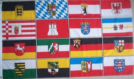 16 German States 3X5 Feet Flag - £3.64 GBP