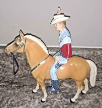 Original 1950&#39;s  Hartland vtg western Roy Rogers w/ horse - hat - cowboy - £66.21 GBP