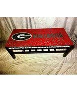 UGA University of Georgia Bulldogs Dawgs  - Glass Mosaic Coffee Table - ... - $500.00