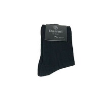 Darnel Infant Boys Dress Socks Black Striped Pattern 100% Nylon Size 2-4 - $4.00