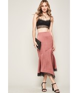 Women's A Solid Woven Midi Skirt - $29.90