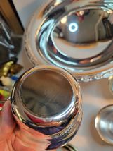 Punch Bowl Silver Plated on Pedestal with 20 Cups & Ladle Oneida image 14